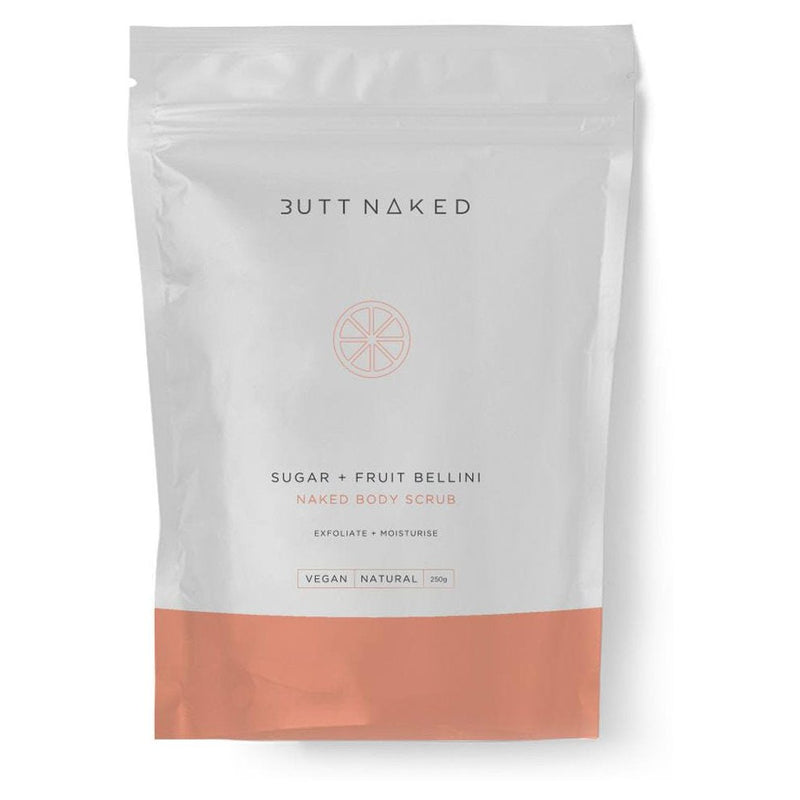 Butt Naked Body Sugar Body Scrub 250g - Fruit Bellini