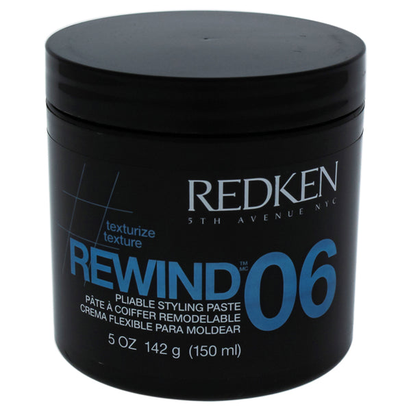 Redken Rewind 06 Pliable Styling Paste by Redken for Unisex - 5 oz Paste