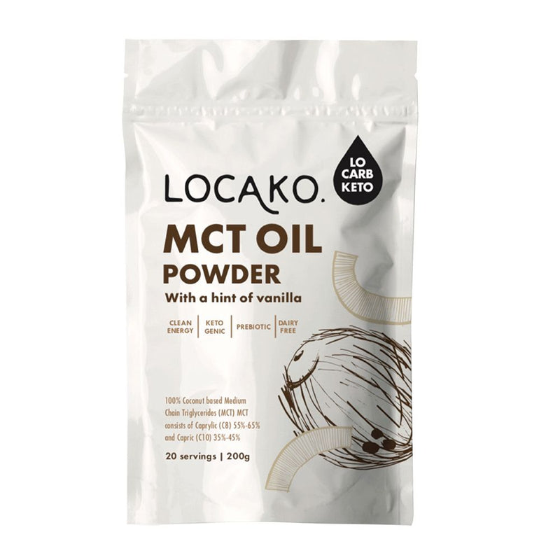 Locako MCT Oil Powder With A Hint of Vanilla 200g