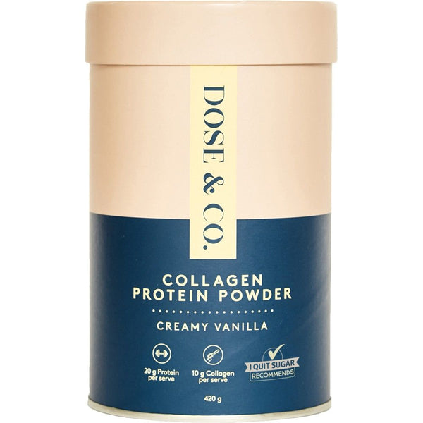 Dose & Co Vanilla Collagen Powder 420g