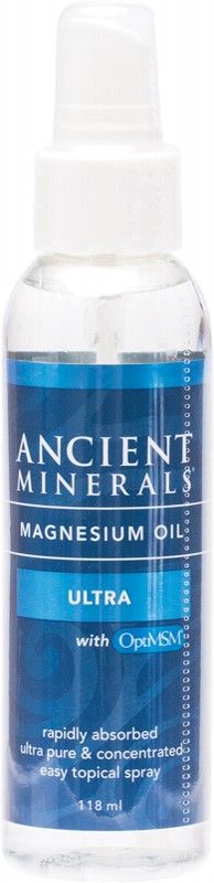 Ancient Minerals Magnesium Oil with MSM Ultra 118ml
