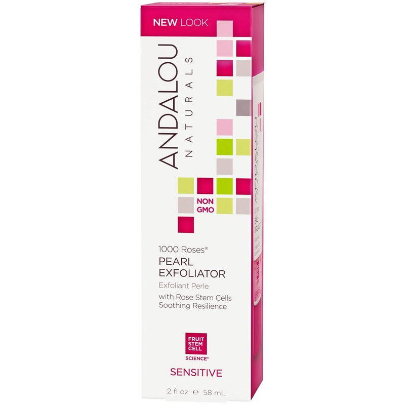 Andalou Naturals 1000 Roses Pearl Exfoliator 58ml