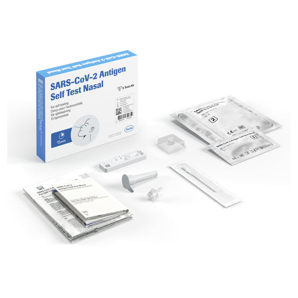 Roche SARS-CoV-2 Rapid Antigen Tests 5 Pack
