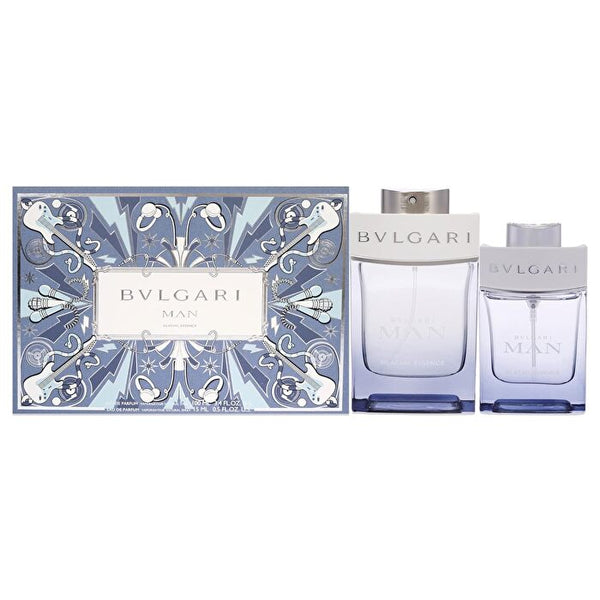 BVLGARI Bvlgari Man Glacial Essence For Men - 2 Pc Gift Set Eau De Parfum Spray 15ml/0.5oz Eau De Parfum Spray 100ml/3.4oz