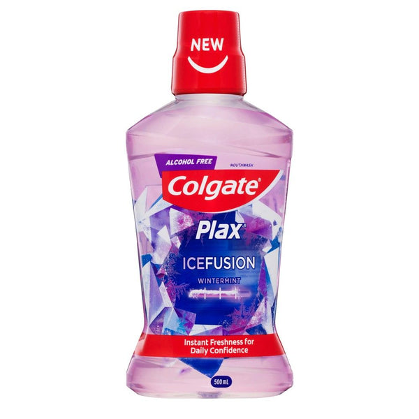 Colgate Mouthwash Plax Ice Mint 500ml