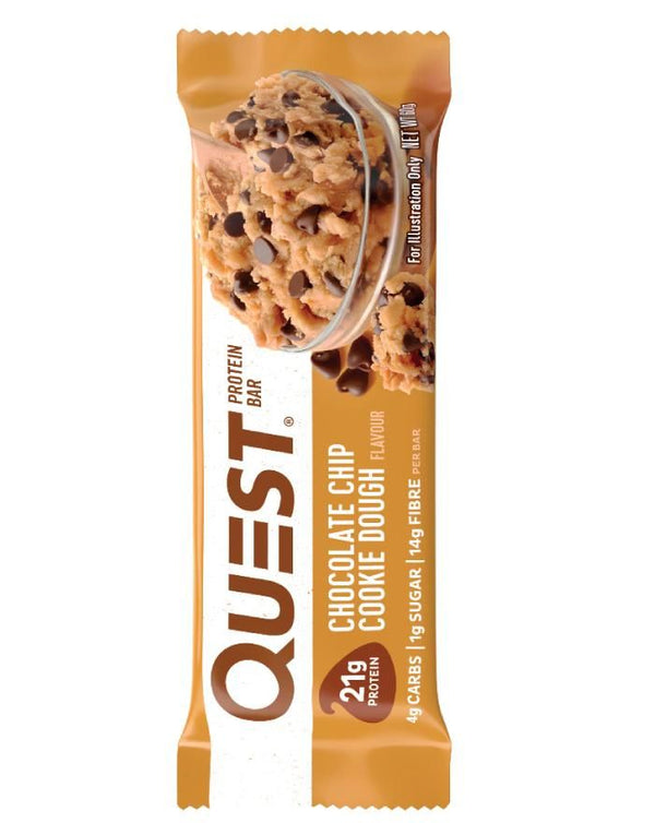 Quest Bars Chocolate Chip Cookie Dough 12x60g