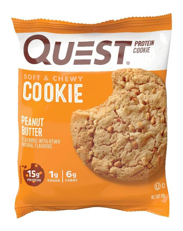 Quest Cookies Peanut Butter 59gx12