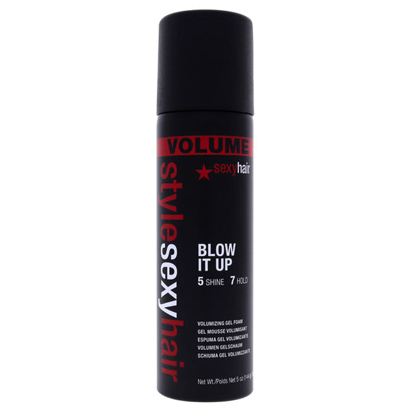 Sexy Hair Style Sexy Hair Blow It Up Volumizing Gel Foam by Sexy Hair for Unisex - 5 oz Gel