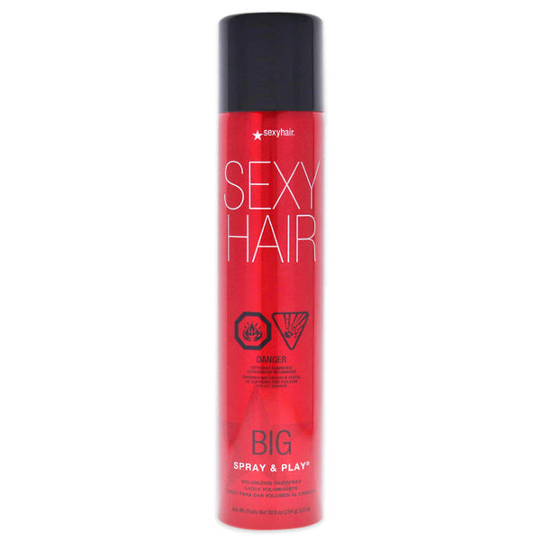 Sexy Hair Big Sexy Hair Spray and Play by Sexy Hair for Unisex - 10 oz Hair Spray