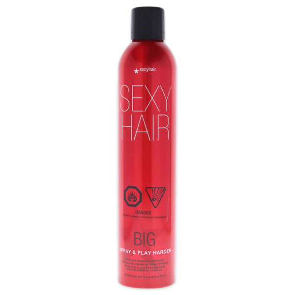 Sexy Hair Big Sexy Hairspray Play Harder Hairspray by Sexy Hair for Unisex - 10 oz Hair Spray