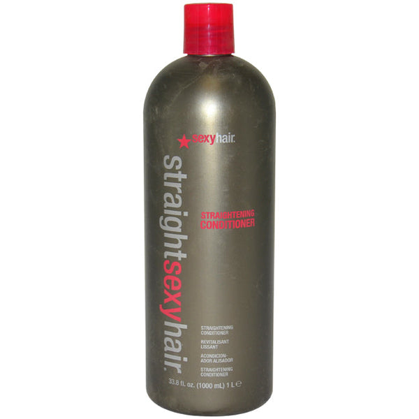 Sexy Hair Straight Sexy Hair Straightening Conditioner by Sexy Hair for Unisex - 33.8 oz Conditioner