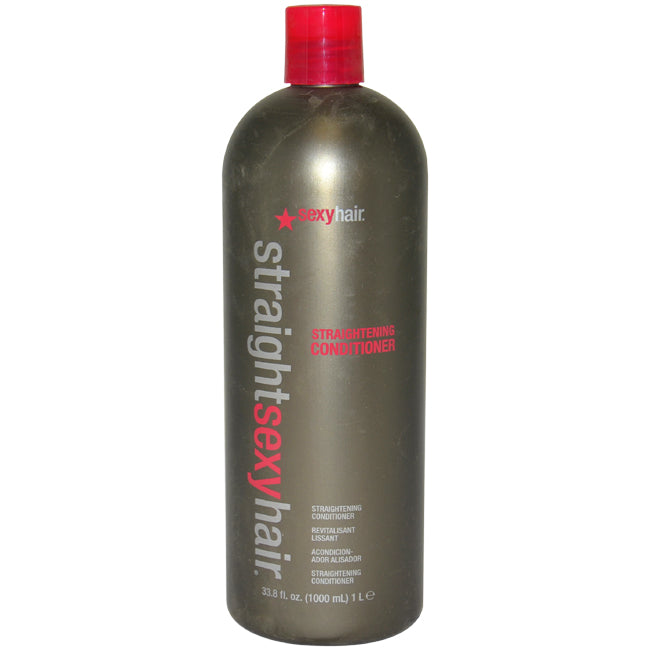 Sexy Hair Straight Sexy Hair Straightening Conditioner by Sexy Hair for Unisex - 33.8 oz Conditioner