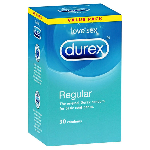 DUREX Regular Condoms 30 Pack