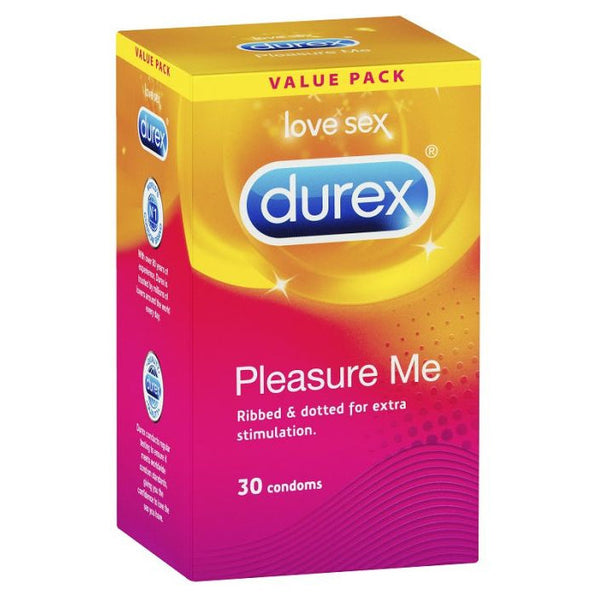DUREX Pleasure Me Condoms 30 Pack