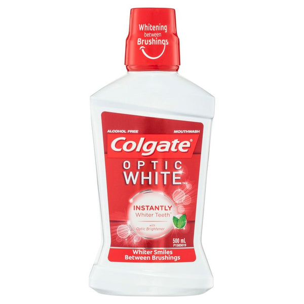 Colgate Mouthwash Optic White 500ml