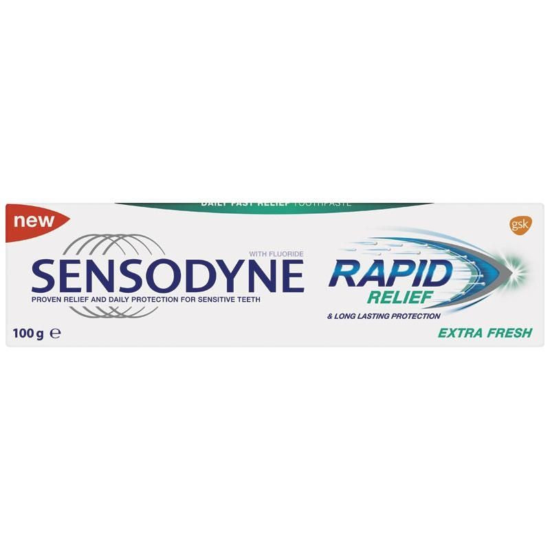 Sensodyne Rapid Relief Extra Fresh Toothpaste 100g