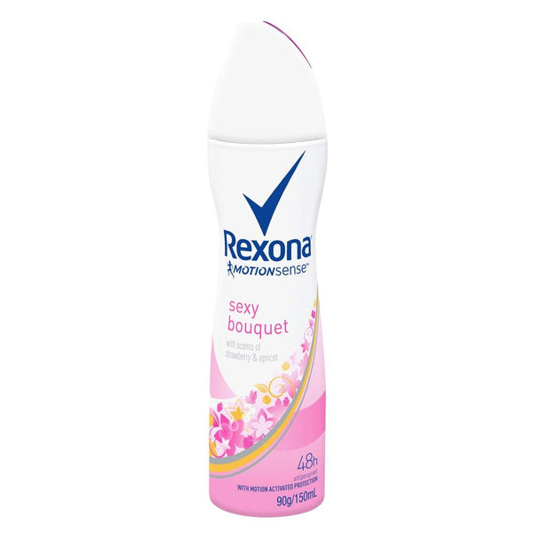 Rexona Antiperspirant Aerosol Deodorant Sexy Bouquet 150ml