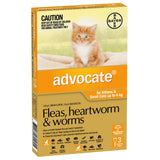 Advocate Cat 0-4 kg Small 3s
