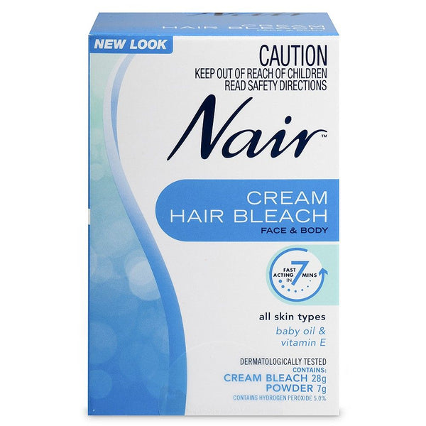 Nair Cream Hair Bleach For Face & Body 1 Pack