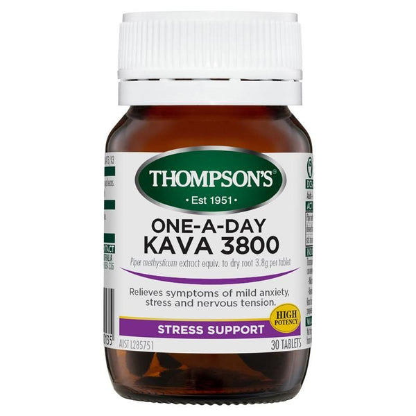 Thompson's One-A-Day Kava 3800mg 30 Tablets