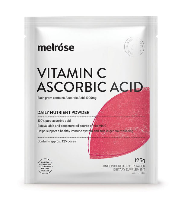 Melrose Vitamin C Ascorbic Acid 125g