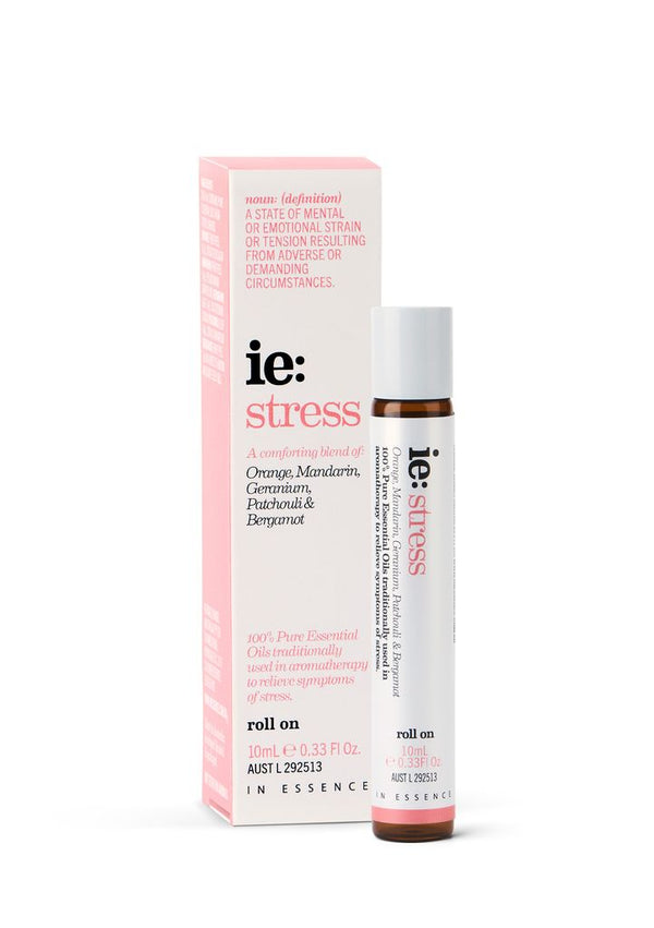 In Essence Stress Essential Oil Roll On 10ml Roll On