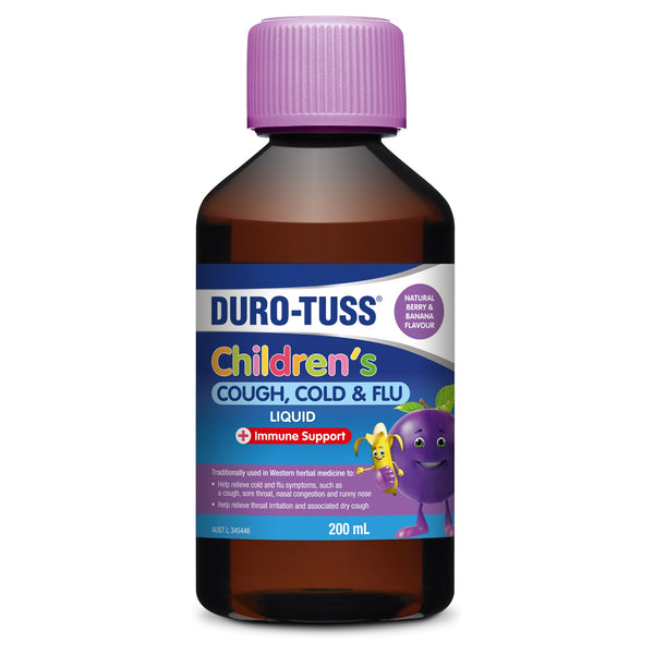 Duro-Tuss Children's Cough, Cold and Flu Liquid 200ml