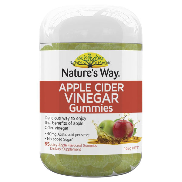 Nature's Way Apple Cider Vinegar Gummies 65s