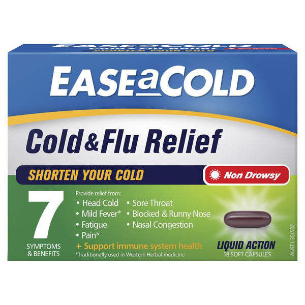 Ease-A-Cold Cold+Flu Relief Day 18s