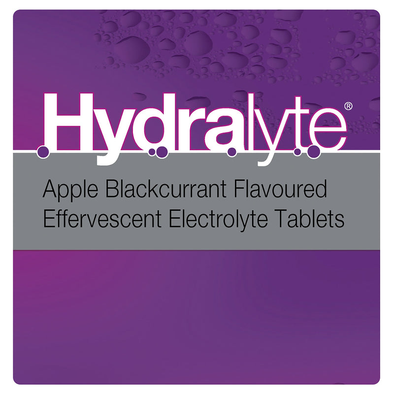Hydralyte Apple Blackcurrant Effervescent Tab 20