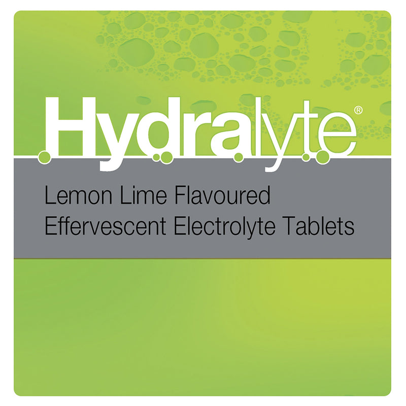 Hydralyte Lemon Lime Effervescent Tablets 20