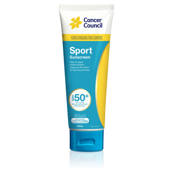 Cancer Council Sport Sunscreen SPF50+ 110ml