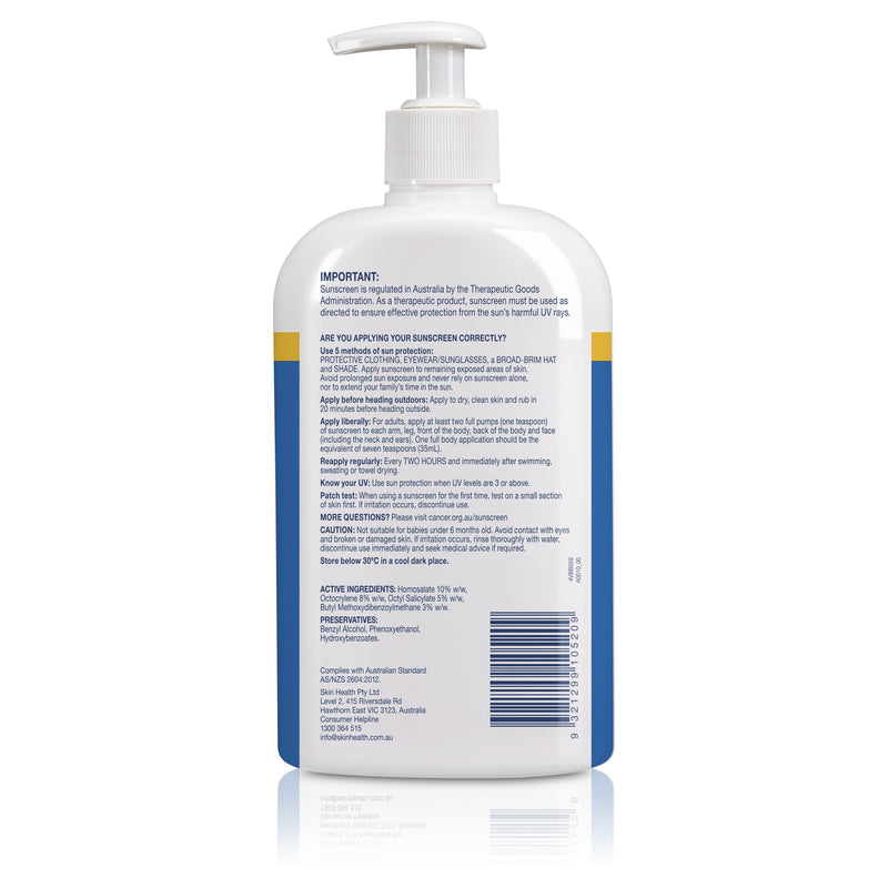 Cancer Council Ultra Sunscreen SPF50+ 500ml