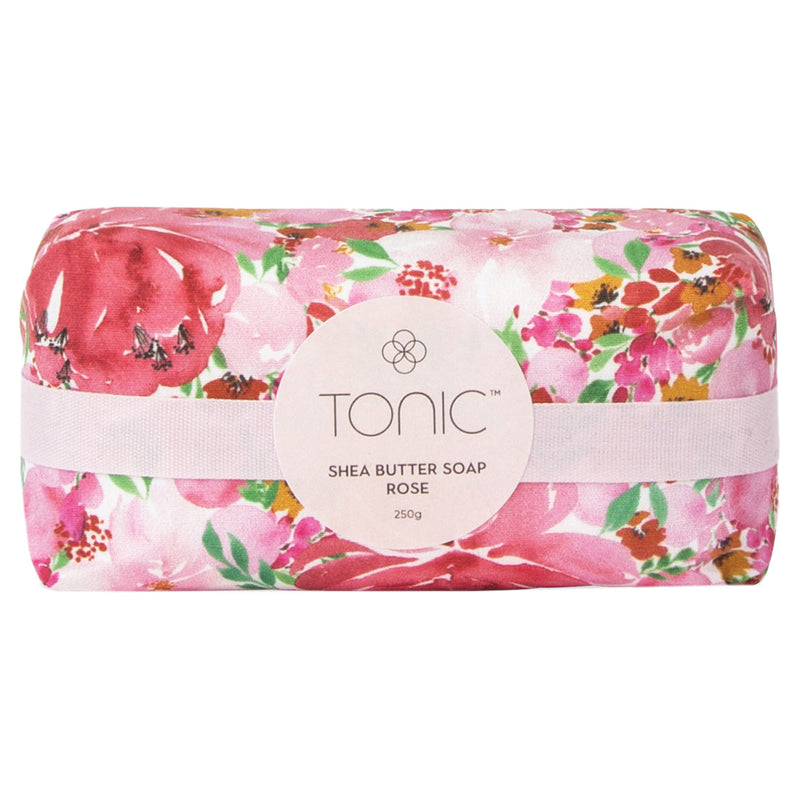 Tonic Shea Butter Soap Flourish Pink 250g