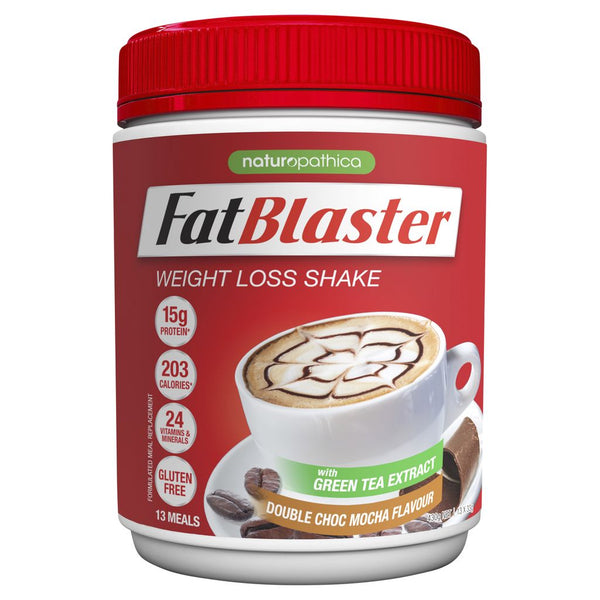 Naturopathica Fatblaster Mocha Shake 30% Less Sugar 430g
