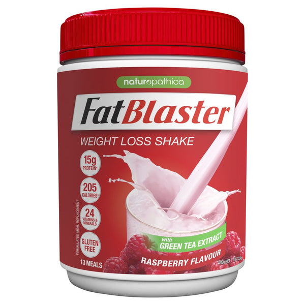 Naturopathica Fatblaster Rasp Shake 30% Less Sugar 430g