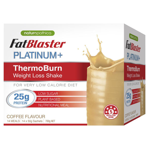 Naturopathica Fatblaster Platinum+Coffee Shake 14X50g