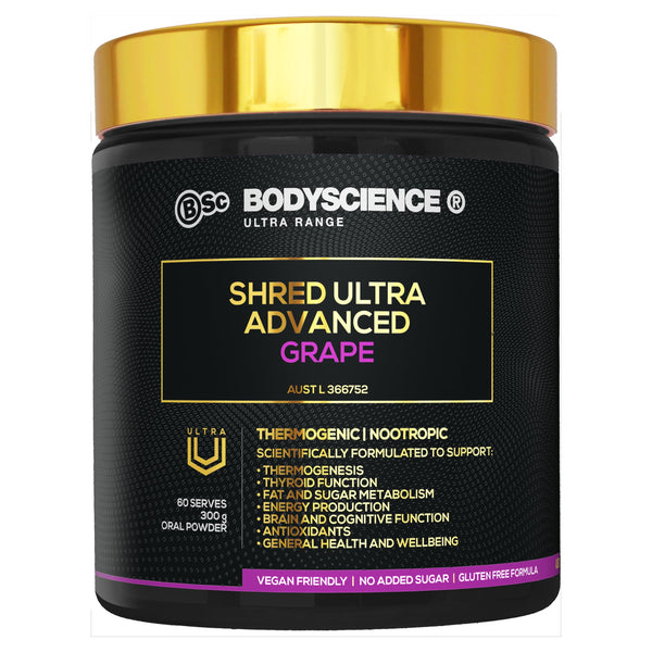 Body Science Shred Ultra Advanced 300g - Grape