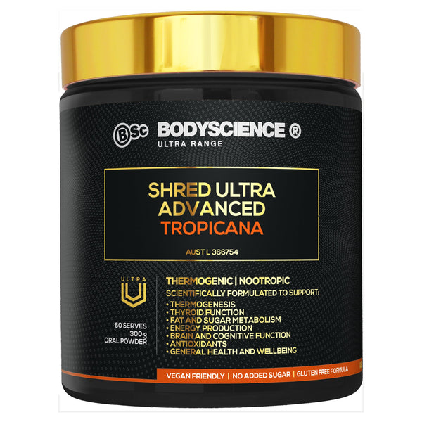 Body Science Shred Ultra Advanced 300g - Tropicana