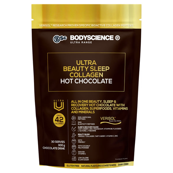 Body Science Ultra Beauty Sleep Collagen Hot Chocolate 300g