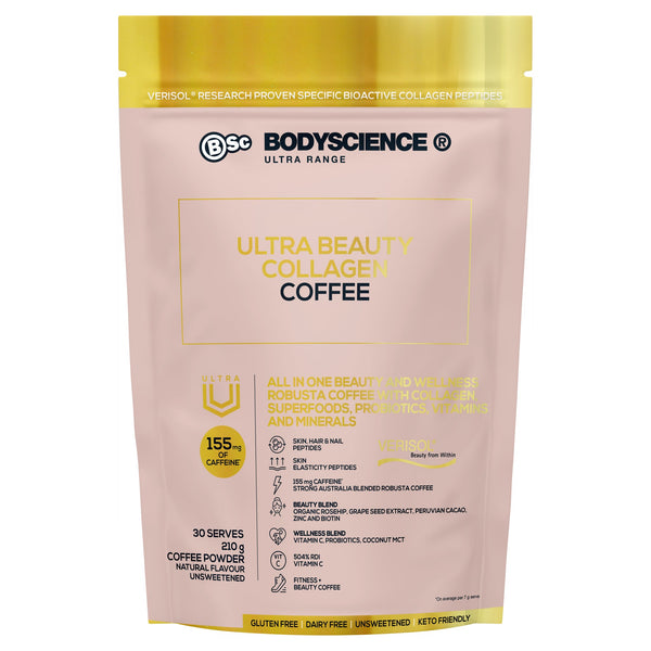 Body Science Ultra Beauty Collagen Coffee 210g