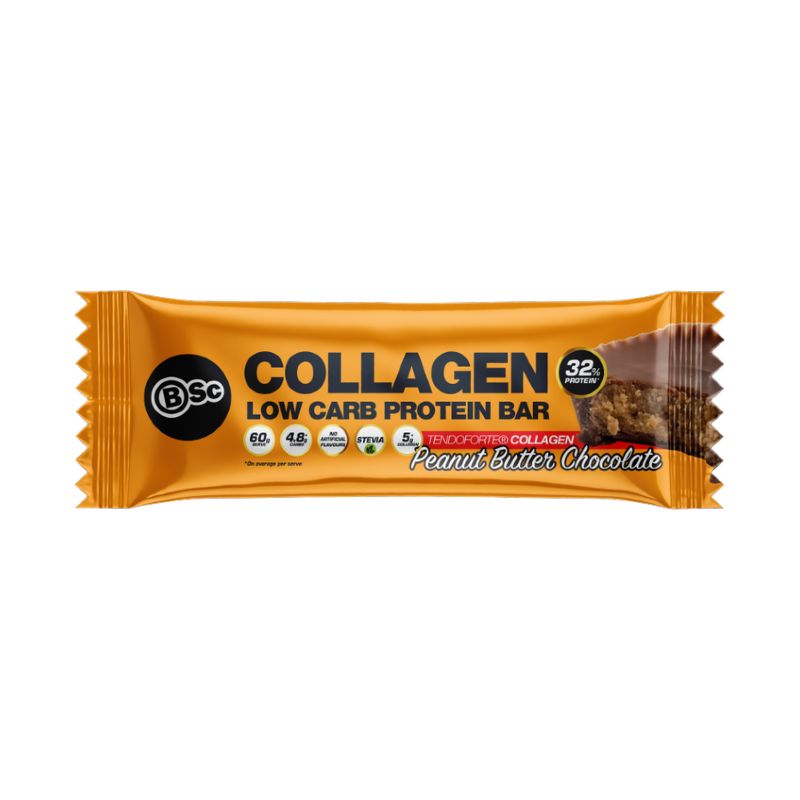 Body Science Collagen Protein Bar 60g - Peanut Butter Chocolate 12 Box