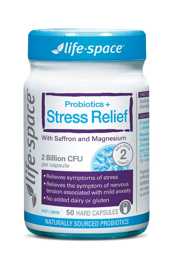 Life-Space Probiotic + Stress Relief 50 Capsules