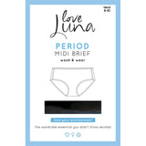 Love Luna LBL Midi Brief Size 8-10
