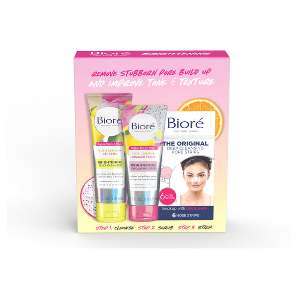Biore Brightening Skincare Pack