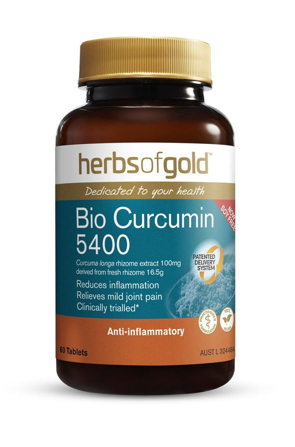 Herbs of Gold Bio Curcumin 5400 60 Tablets