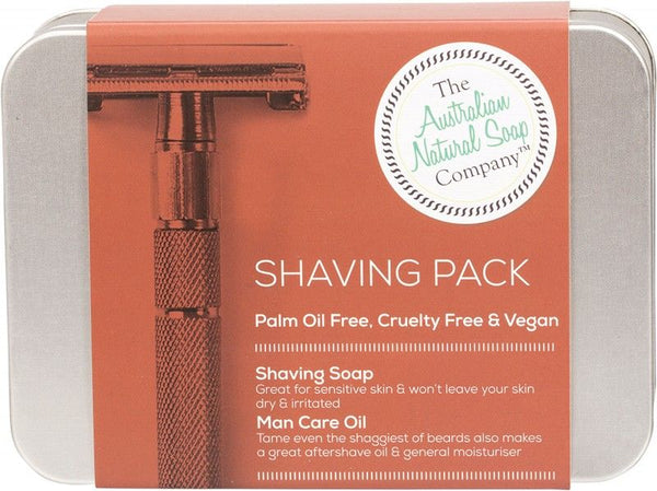 The Australian Natural Soap Co Shaving Pack X2
