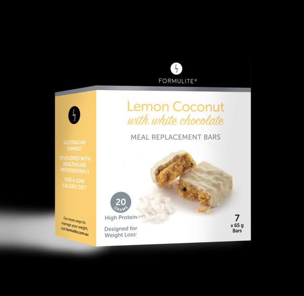 Formulite Meal Replacement 7 Bar Box - Lemon Coconut Flavour