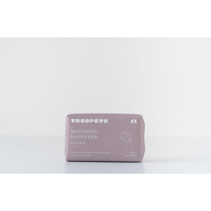 Troopets Soothing Lavender Dog Soap 200g