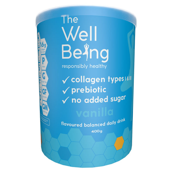 The WellBeing Collagen Beverage - Vanilla 400g
